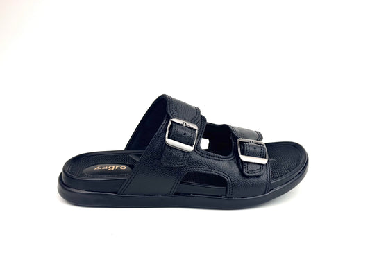 Twin Strap Luxe Slide