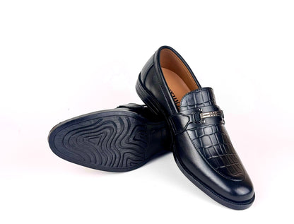 Croc Luxe Buckle (Black)