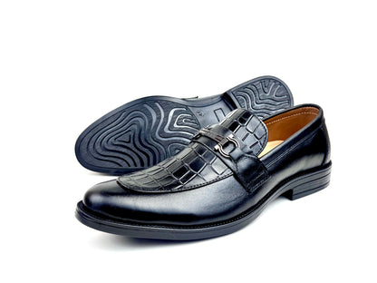 Croc Luxe Buckle (Black)