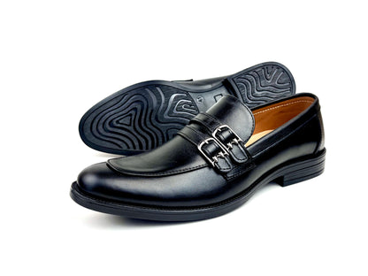 Monarch Double-Buckle (Black)