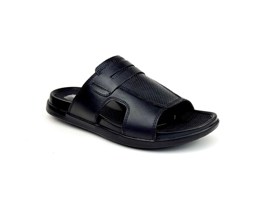 Textured Comfort Penny Strap Slide